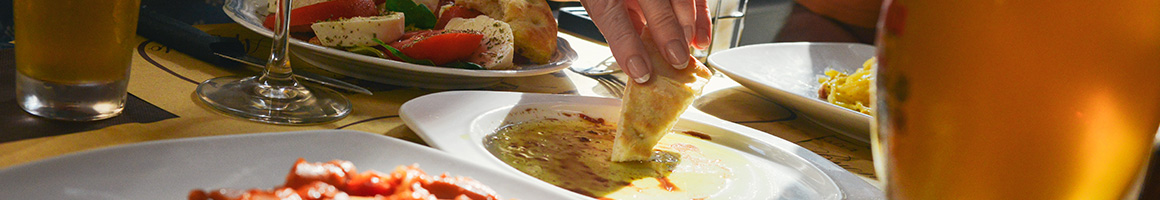 Eating Deli Italian Cafe at Frantonio's Italian Deli & Cafe restaurant in Barrington, IL.